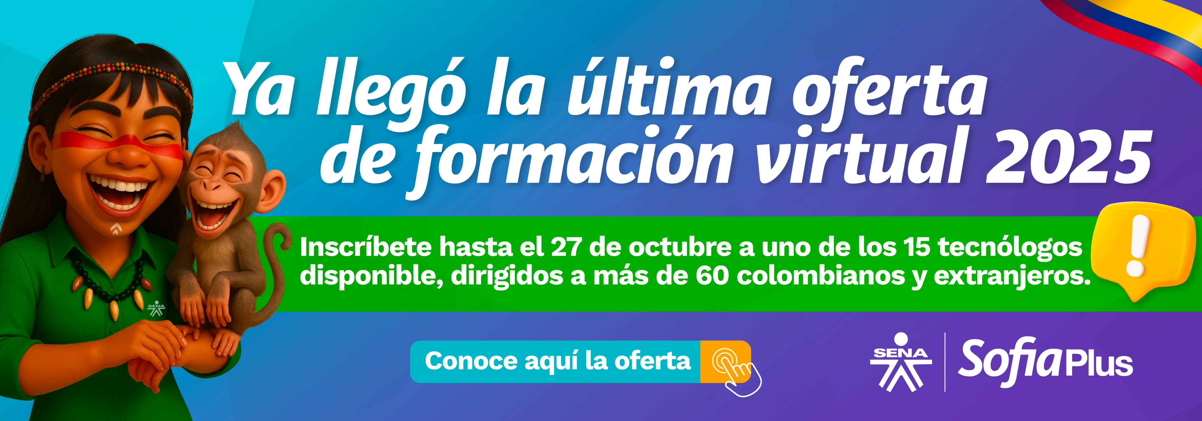 Banner promocional de Betowa - Octubre 2025 - Plataforma educativa del SENA con información sobre programas de formación, cursos y servicios educativos disponibles
